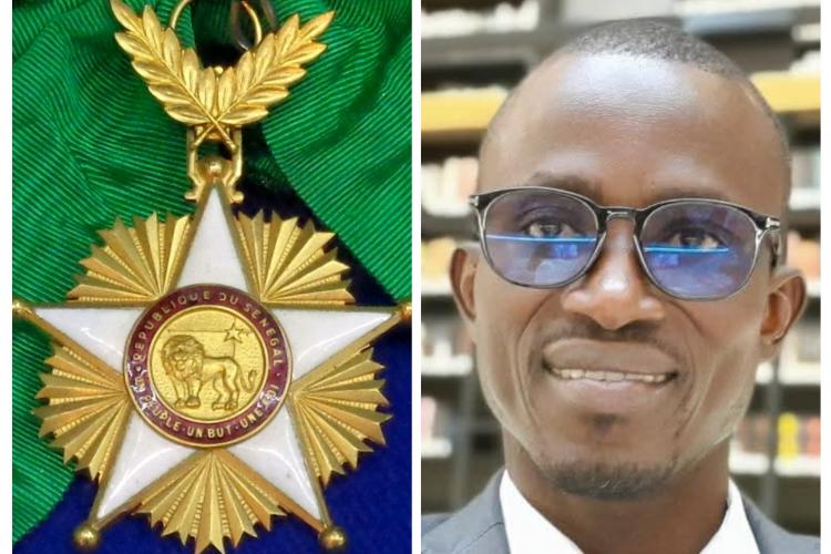 La Bibliothèque universitaire de l’Université Cheikh Anta Diop (BUCAD) se voit encore rehaussée. Après Mme Ramatoulaye D. Pouye Diaw, M. Théophile Diouf, Mme Awa Cisé Diouf Mme Amy Sarr, c’est au tour de M. Mandiaye Ndiaye, conservateur de Bibliothèque et responsable du Service de Référence et de gestion des ressources continues à la Bibliothèque universitaire. M. Ndiaye par décret présidentiel n°2026-689 en date du 26 mars 2026, a eu l'honneur être élevé, en cette veille de fête de l'indépendance du Sénéga